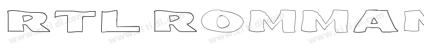 RTL ROMMAN字体转换